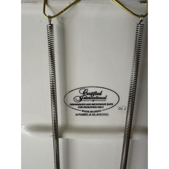 Certified International Toscana Pamela Gladding Square Platter Tray 14” - Picture 6 of 6